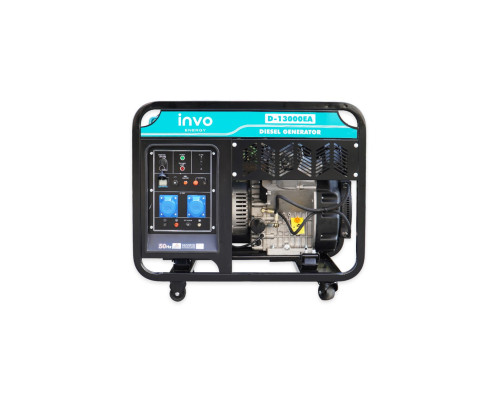 Дизельний генератор INVO D-13000EA, 12/13кВт, 220В